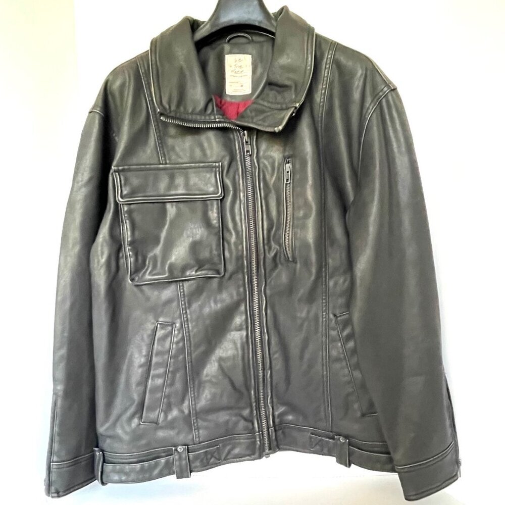 Free People Leather Utility Jacket - Picture 10 of 15